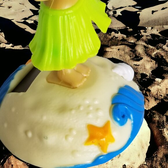 Hula Dancing Girl & Circus Lion Solar Powered Bobble Head Dashboard Decorations - Picture 14 of 14